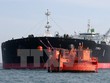 Tàu chở dầu Starla của Iran trên đường tới Nhà máy lọc dầu lớn nhất Hàn Quốc SK Energy tại Ulasan. (Nguồn: EPA/TTXVN)