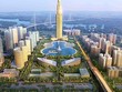 Nếu tòa tháp 108 tầng được xây dựng và hoàn thành sẽ phá vỡ kỷ lục tòa nhà cao nhất của Keangnam Landmark Tower. Ảnh: Võ Hải