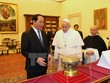 Chủ tịch nước Trần Đại Quang tiếp kiến Giáo hoàng Francis