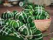 Làm bánh chưng ở Làng Bạc