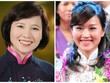 Thứ trưởng Hồ Thị Kim Thoa (trái) và con gái Nguyễn Thái Nga - Phó Tổng giám đốc Bóng đèn Điện Quang