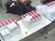 Lô điện thoại nhập lậu bị thu giữ ở sân bay Nội Bài. Ảnh: Tùng Sơn