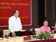Phó Thủ tướng Trương Hòa Bình phát biểu tại buổi làm việc. Ảnh: VGP/Lê Sơn
