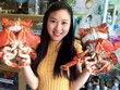 Cua huỳnh đế 'khủng' giá cao hút khách đại gia
