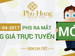 99Kl99 link đăng nhập Phú Hưng ra mắt giao diện bảng giá mới