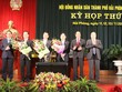 Lãnh đạo TP Hải Phòng chúc mừng 2 tân Phó Chủ tịch