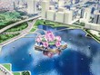 Phối cảnh nhà hát Hoa Sen được giới thiệu tại Hội nghị xúc tiến Kl99ok phiên bản mới TP Hà Nội cuối tháng 6. Ảnh: PK.