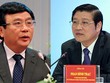 Ông Nguyễn Xuân Thắng (trái) và Phan Đình Trạc được bầu vào Ban bí thư Trung ương Đảng khóa 12. 