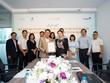 Đại diện Timeshare Việt Nam và Đại diện Công ty Kl99kl phiên bản hoạt động Vietinbank Chi nhánh Đông Đô trong buổi lễ kí kết.