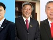 3 tân thứ trưởng: Lê Hải An, Nguyễn Trường Sơn, Phùng Đức Tiến (từ trái qua).