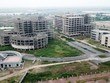 Các hạng mục xây dựng của dự án bệnh viện đa khoa tỉnh Nam Định. Ảnh: Giang Chinh