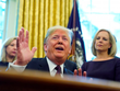 Tổng thống Mỹ - Donald Trump tại Nhà Trắng hôm 16/11. Ảnh: Reuters