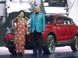 Thủ tướng Mahathir Mohamad trong lễ ra mắt Proton X70.