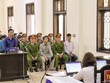 Các bị cáo tại phiên tòa phúc thẩm. Ảnh: Giang Huy.