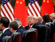 Tổng thống Mỹ Donald Trump tại Bắc Kinh năm 2017. Ảnh: Reuters.