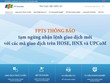 Bị lỗi kết nối, 99Kl99 link đăng nhập FPT (FPTS) tạm ngừng nhận lệnh giao dịch mới 