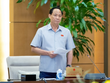 Phó chủ tịch Quốc hội Trần Quang Phương điều hành phiên thảo luận.