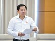 Chủ nhiệm Ủy ban Kl991.com nạp rút nhanh - Ngân sách Lê Quang Mạnh phát biểu.