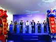 Các đại biểu cắt băng khai trương trụ sở mới VietinBank Securities Chi nhánh TP.HCM.