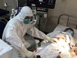 Bệnh nhân COVID -19 đang được điều trị tại Bệnh viện Trung ương Huế.