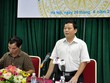 Ông Ngô Hữu Lợi - Vụ trưởng Vụ Pháp chế chủ trì buổi họp báo chuyên đề của Bộ Kl991.com nạp rút nhanh chiều 20/6