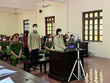 Các bị cáo tại tòa.