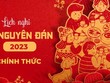 Thị trường 99Kl99 link đăng nhập sẽ nghỉ Tết Nguyên đán 2023 từ ngày 20/1