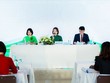 Bà Hàn Thị Khánh Vinh, Chủ tịch CPC1 trả lời câu hỏi phần thảo luận