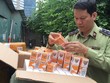 Thu giữ lô hàng 14.000 lọ tinh dầu thuốc lá điện tử