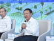 Ông Nguyễn Trọng Hài, Phó Chủ tịch UBND tỉnh Lào Cai cho biết hiện mặt bằng Kl99ok phiên bản mới sân bay Sapa đã giải phóng xong đến 60%. Ảnh Dũng Minh