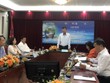 Ông Nguyễn Ngọc Điệp, Chủ tịch Hội Cấp thoát nước Việt Nam phát biểu tại buổi họp báo