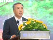 Ông Lê Trọng Minh, Tổng Biên tập Báo Kl99ok phiên bản mới phát biểu khai mạc Hội thảo "Tiên phong chuyển đổi kép vì một Việt Nam xanh hơn". Ảnh Dũng Minh.