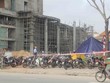 Vụ tai nạn lao động sảy ra ở sảnh tầng 1 của khu khách sạn, bị sập 1 góc giầm của mái sảnh.