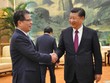 Đại sứ Việt Nam tại Trung Quốc Đặng Minh Khôi gặp Chủ tịch Trung Quốc Tập Cận Bình ngày 30/10. Ảnh: NVCC