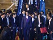 Thủ tướng Nhật Shinzo Abe tại sân bay Đà Nẵng