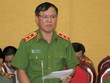Trung tướng Trần Văn Vệ, quyền Tổng Cục trưởng Tổng cục Cảnh sát (Bộ Công an).