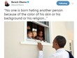 Dòng tweet giúp ông Obama xuất hiện ở cả hai hạng mục được Twitter vinh danh. Ảnh: Twitter.