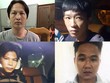 Du, Hòa cùng các đàn em bị bắt. Ảnh: Công an cung cấp.