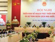Hội nghị trực tuyến Kl993 ưu đãi thưởng hấp dẫn với địa phương diễn ra trong hai ngày 28 và 29/12. Ảnh: Xuân Tuyến