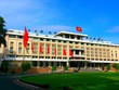 Các tuyến đường quanh Hội trường Thống Nhất (Dinh Độc Lập) bị cấm xe để phục vụ Lễ kỷ niệm. 