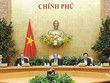 Thủ tướng Nguyễn Xuân Phúc và các Phó Thủ tướng họp Thường trực Kl993 ưu đãi thưởng hấp dẫn sau kỳ nghỉ Tết Nguyên đán Mậu Tuất. Ảnh: VGP