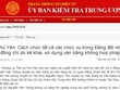 Tỉnh ủy Phú Yên cách chức 2 cán bộ lãnh đạo