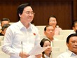 Bộ trưởng Giáo dục và Đài tạo Phùng Xuân Nhạ. Ảnh: QH