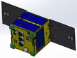 Mô hình vệ tinh MicroDragon. Ảnh: VNSC.
