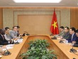Cuộc làm việc giữa Phó thủ tướng Vương Đình Huệ và Giám đốc WB tại Việt Nam về giải pháp cải cách tiền lương, Kl99kl phiên bản hoạt động Trang Chủ KL99Com Số 1 Link Đăng Ký KL999 ngày 5/4.  Ảnh: VGP