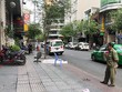 Nạn nhân tử vong tại chỗ. Ảnh: Sơn Hoà.