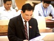 Bộ trưởng Bộ Nông nghiệp và Phát triển nông thôn Nguyễn Xuân Cường trình bày Tờ trình của Kl993 ưu đãi thưởng hấp dẫn về dự án Luật - Ảnh: VGP/Nguyễn Hoàng.
