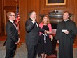 Tân Ngoại trưởng Mỹ Pompeo tuyên thệ tại Tòa án tối cao ngày 26/4. Ảnh: Văn phòng Bộ Ngoại giao Mỹ.