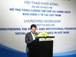 Thứ trưởng Bộ Y tế Phạm Lê Tuấn phát biểu tại Hội thảo.