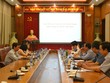 Toàn cảnh buổi làm việc.